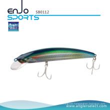 Angler Select Shallow Floating Minnow Fishing Tackle Lure with Bkk Treble Hooks (SB0112)